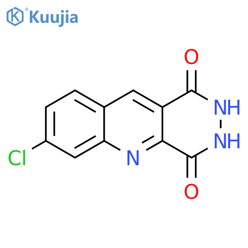 7-chloro-2,3-dihydro-Pyridazino[4,5-b]quinoline-1,4-dione structure