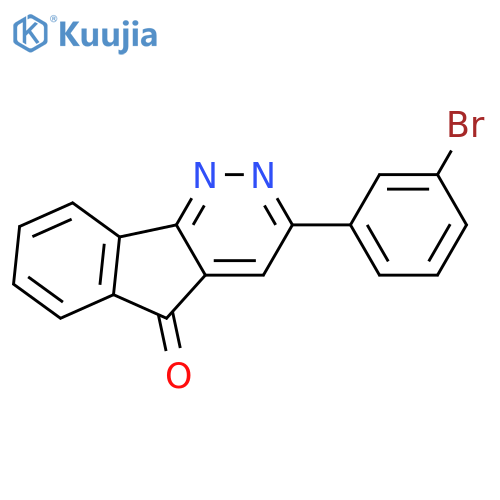 3-(3-Bromophenyl)-5H-indeno1,2-cpyridazin-5-one structure