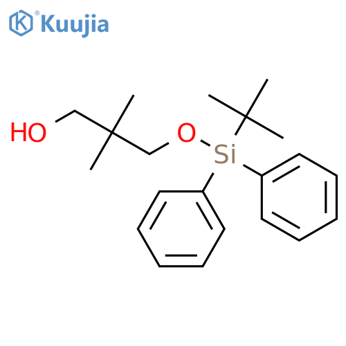 1-Propanol, 3-[[(1,1-dimethylethyl)diphenylsilyl]oxy]-2,2-dimethyl- structure
