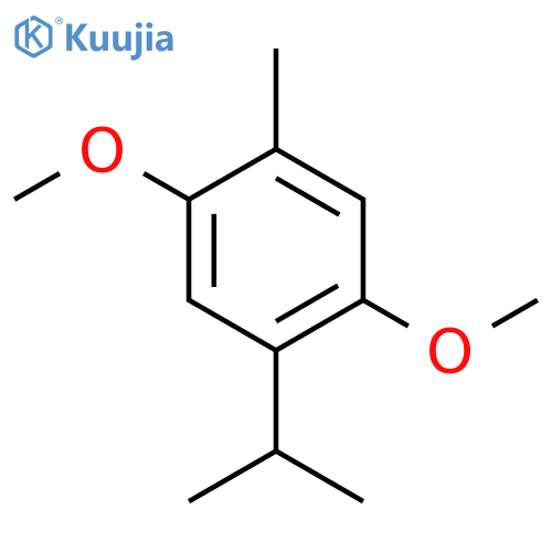 Benzene, 1,4-dimethoxy-2-methyl-5-(1-methylethyl)- structure