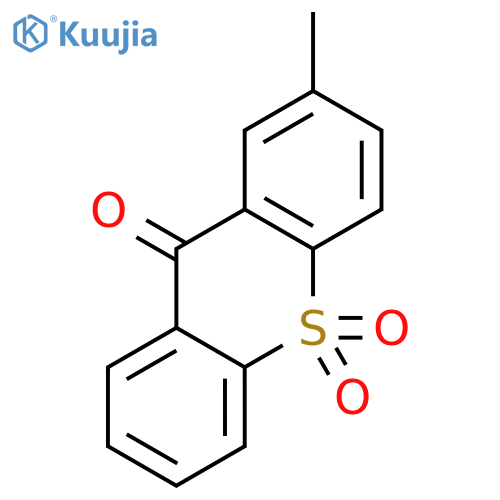 9H-Thioxanthen-9-one,2-methyl-, 10,10-dioxide structure