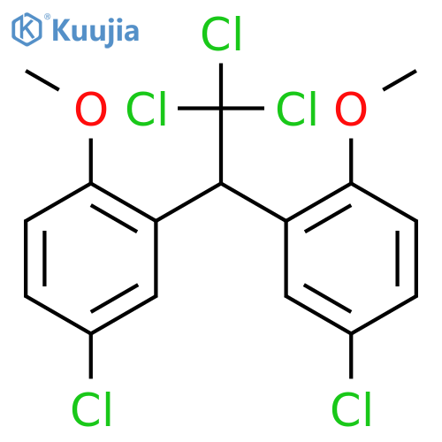 Benzene,1,1'-(2,2,2-trichloroethylidene)bis[5-chloro-2-methoxy- structure