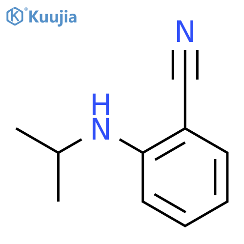 2-(Isopropylamino)benzonitrile structure