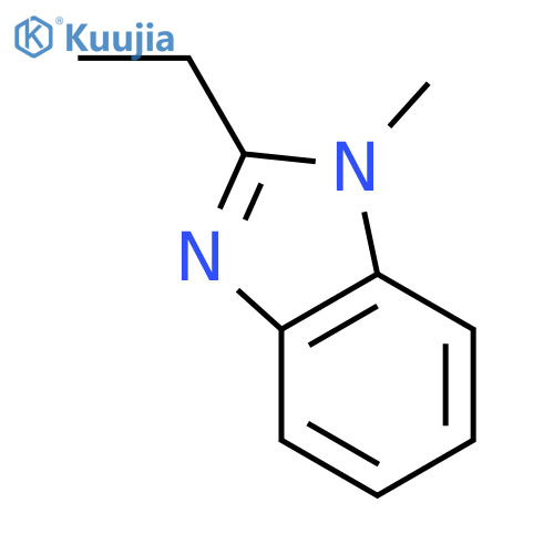 2-ethyl-1-methyl-1H-1,3-benzodiazole structure