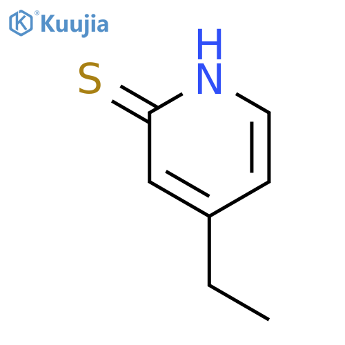2(1H)-Pyridinethione,4-ethyl- structure