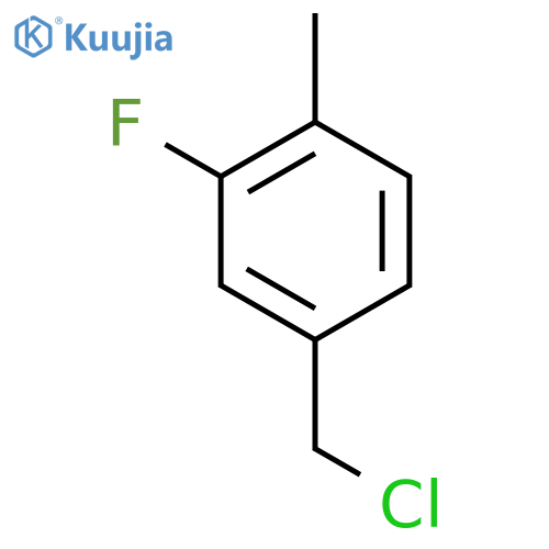 4-(chloromethyl)-2-fluoro-1-methylbenzene structure