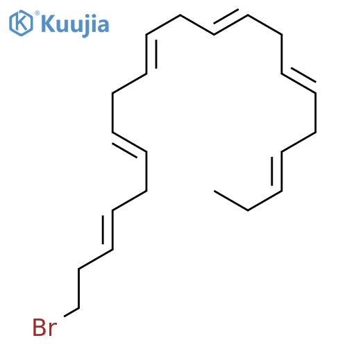 (3Z,6Z,9Z,12Z,15Z,18Z)-1-Bromohenicosa-3,6,9,12,15,18-hexaene structure