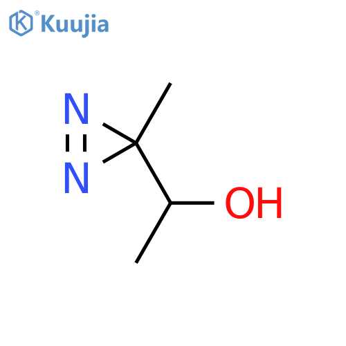 1-(3-methyl-3H-diazirin-3-yl)ethan-1-ol structure