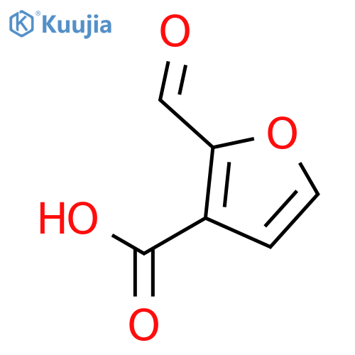 2-Formylfuran-3-carboxylic acid structure