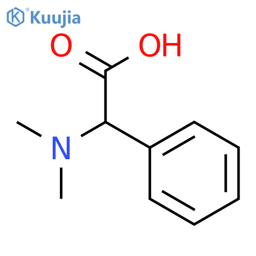2-(dimethylamino)-2-phenylacetic acid structure