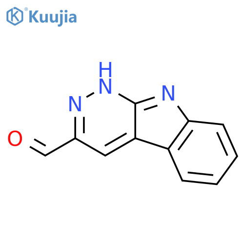 1H-Pyridazino[3,4-b]indole-3-carboxaldehyde structure