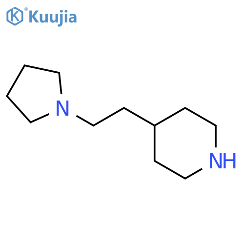 4-2-(Pyrrolidin-1-yl)ethylpiperidine structure