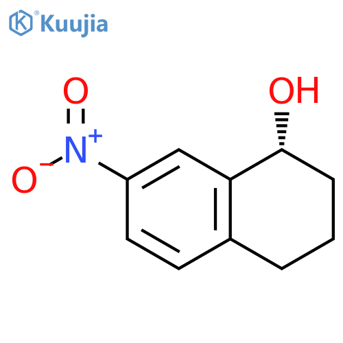 (1R)-7-nitro-1,2,3,4-tetrahydronaphthalen-1-ol structure