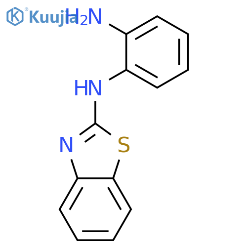 1,2-BENZENEDIAMINE, N-2-BENZOTHIAZOLYL- structure