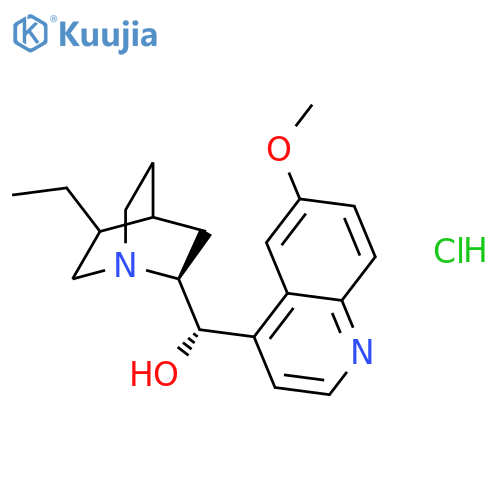 Hydroquinidine HCl structure
