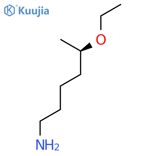 1-Hexanamine, 5-ethoxy-, (R)- structure