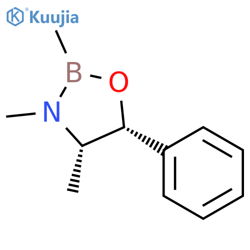 1,3,2-Oxazaborolidine, 2,3,4-trimethyl-5-phenyl-, (4S,5R)- structure