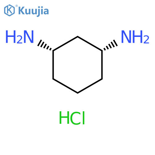 cis-cyclohexane-1,3-diamine;hydrochloride structure
