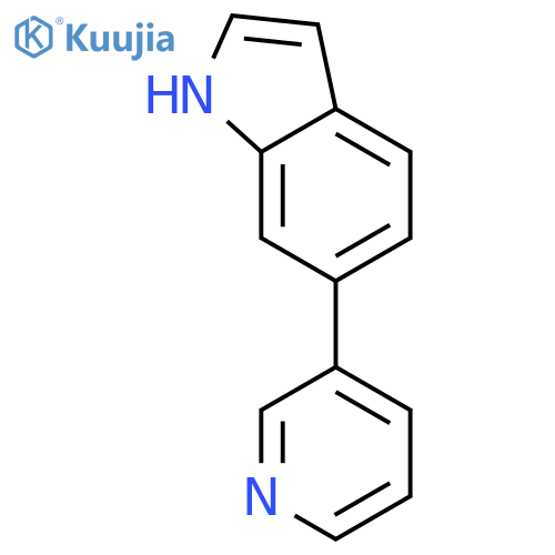 6-(Pyridin-3-yl)-1H-indole structure