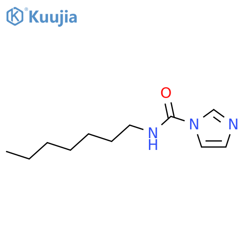1H-Imidazole-1-carboxamide, N-heptyl- structure