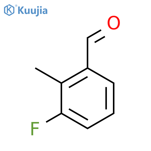 3-Fluoro-2-methylbenzaldehyde structure
