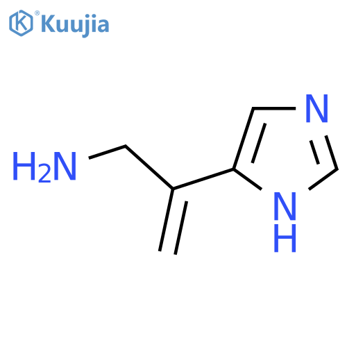 2-(1H-imidazol-5-yl)prop-2-en-1-amine structure