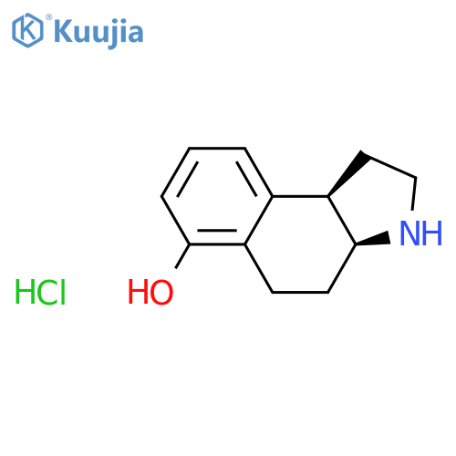 1H-Benz[e]indol-6-ol, 2,3,3a,4,5,9b-hexahydro-, hydrochloride, cis- structure