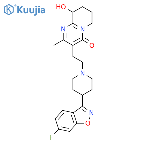 (S)-9-Hydroxy Risperidone structure