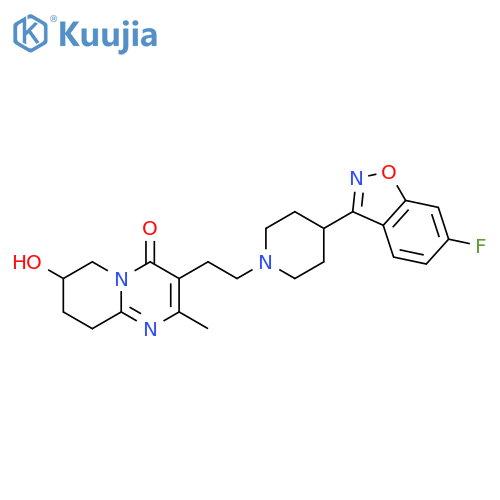 7-Hydroxy Risperidone structure