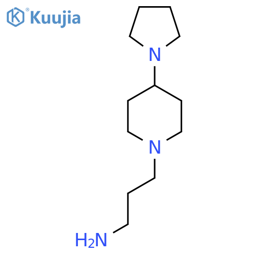 3-(4-(Pyrrolidin-1-yl)piperidin-1-yl)propan-1-amine structure