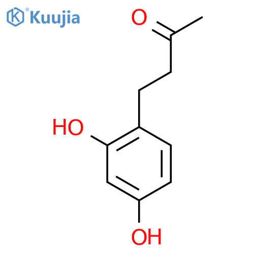 4-(2,4-dihydroxyphenyl)butan-2-one structure