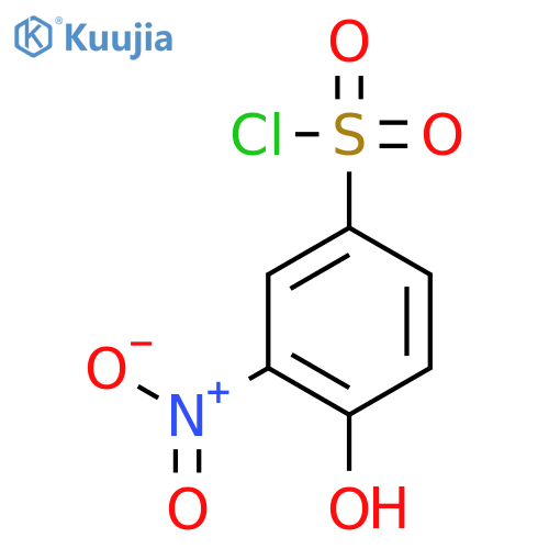 4-Hydroxy-3-nitrobenzenesulfonyl chloride structure