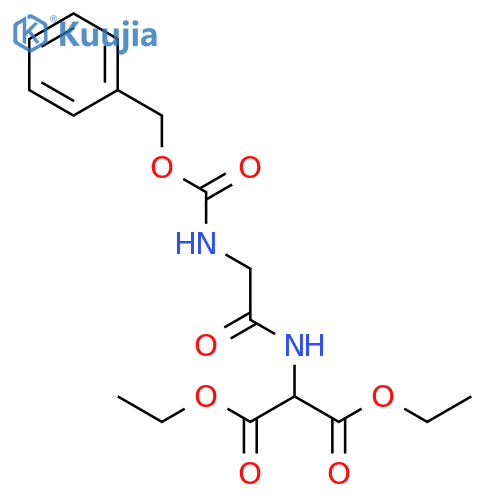 Serine,N-[(phenylmethoxy)carbonyl]glycyl-O-ethyl-3-oxo-, ethyl ester (9CI) structure