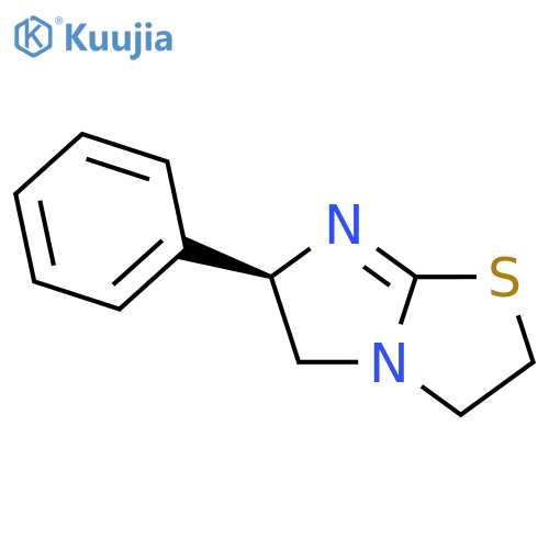Imidazo[2,1-b]thiazole,2,3,5,6-tetrahydro-6-phenyl-, (6R)- structure