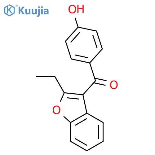 Benzarone structure