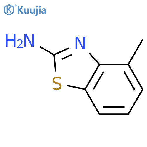 4-methyl-1,3-benzothiazol-2-amine structure