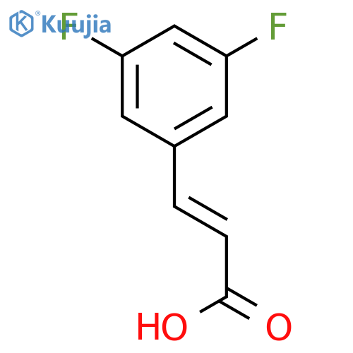 trans-3,5-Difluorocinnamic Acid structure