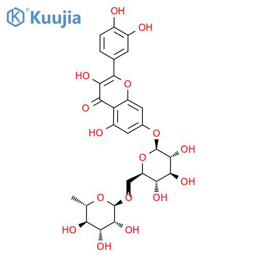 Quercetin-7-O-rutinoside structure