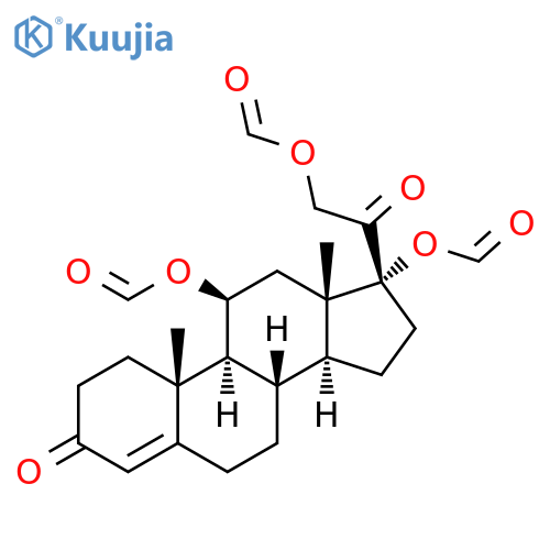 Cortisol, triformate (8CI) structure