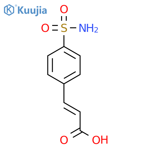3-4-Aminosulfonyl)phenyl-2-propenoic Acid structure