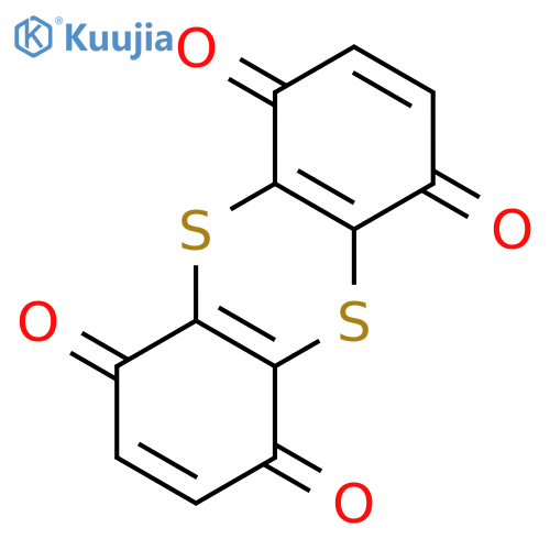 1,4,6,9-Thianthrenetetrone structure