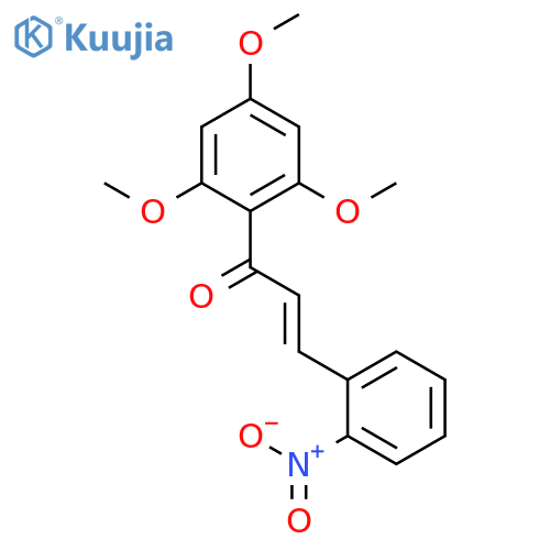 2-Propen-1-one, 3-(2-nitrophenyl)-1-(2,4,6-trimethoxyphenyl)- structure