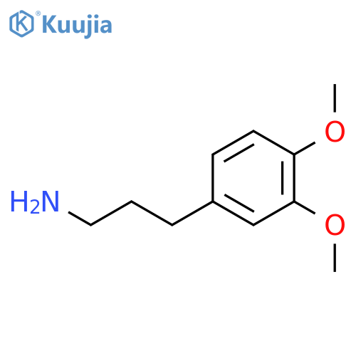 3-(3,4-Dimethoxyphenyl)propan-1-amine structure