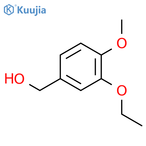 (3-Ethoxy-4-methoxyphenyl)methanol structure