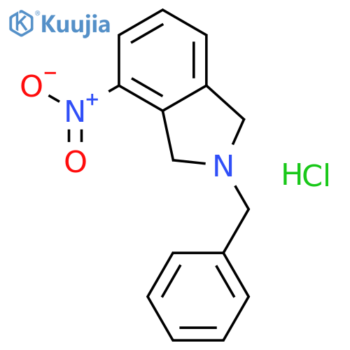 2-Benzyl-4-nitroisoindoline hydrochloride structure