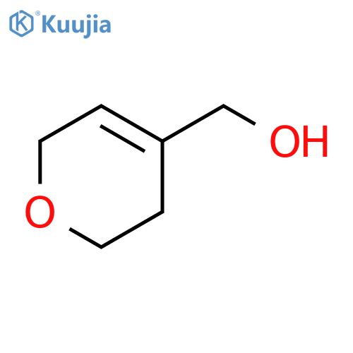 (3,6-dihydro-2H-pyran-4-yl)methanol structure