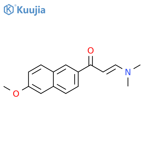 3-(Dimethylamino)-1-(6-methoxy-2-naphthyl)prop-2-en-1-one structure