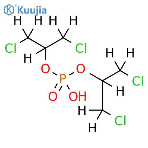 Bis(1,3-dichloro-2-propyl) Phosphate-d10 structure