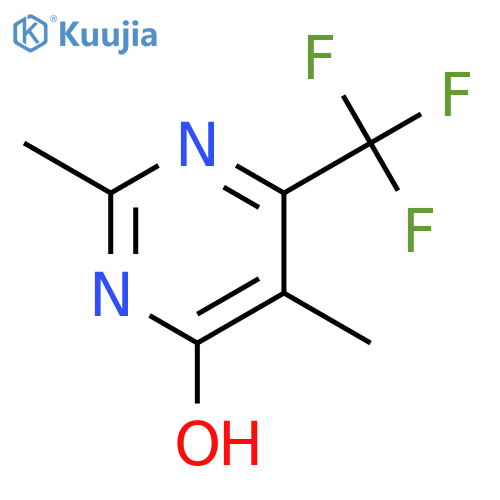 4(3H)-Pyrimidinone,2,5-dimethyl-6-(trifluoromethyl)- structure