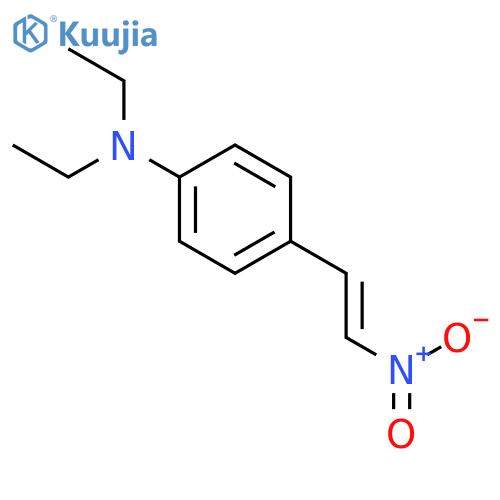 N,N-diethyl-4-(E)-2-nitrovinylaniline structure